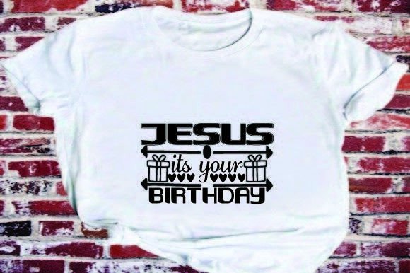 Christmas T Shirt Font: Jesus It's You